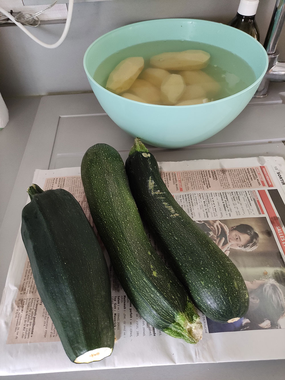 01 Gaufres au rape pomme terre courgette